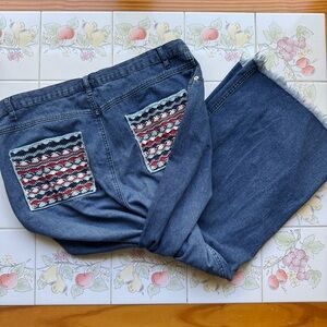 Vintage denim maxi  skirt by Y2K‎ 2000s early 90s
